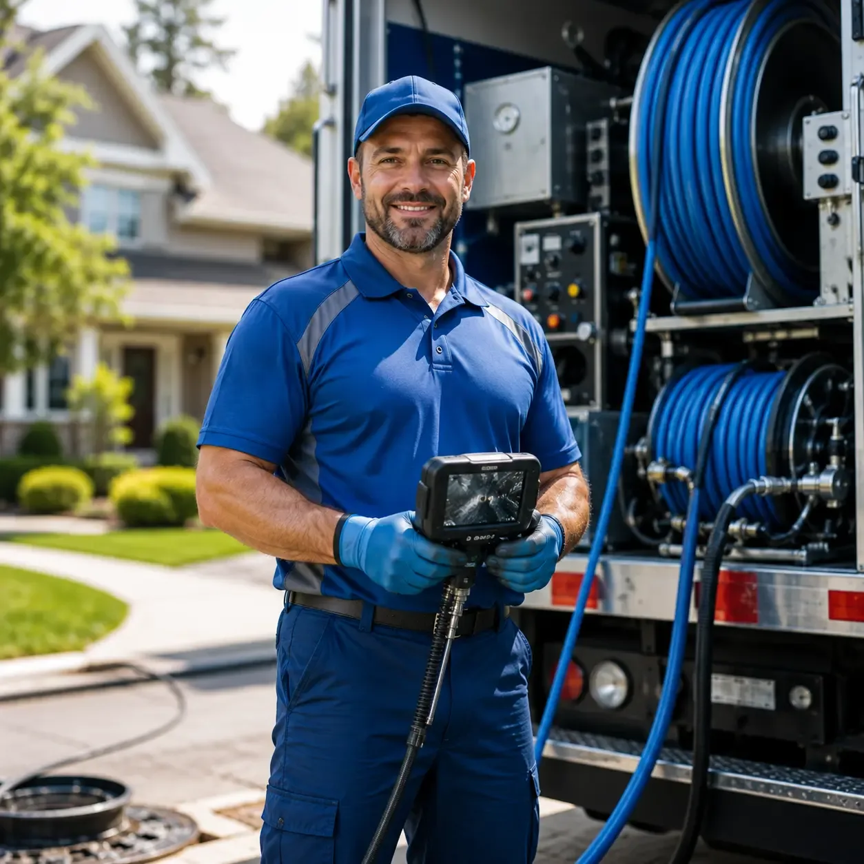 Local outdoor drain cleaning specialists in Port Neches, TX